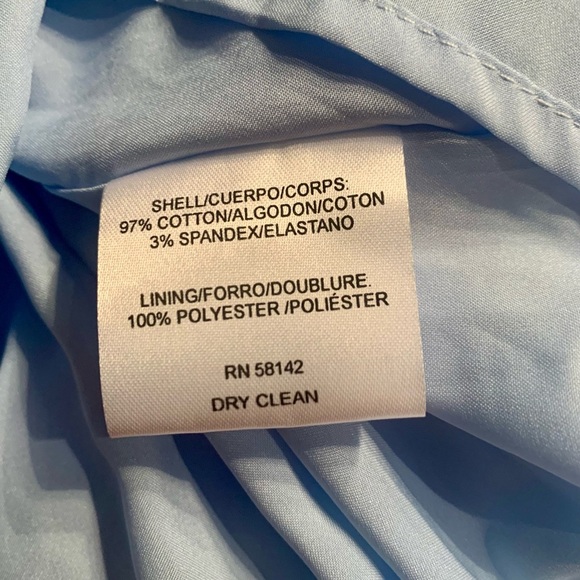 Maggy London Sky/Black Floral Dress for Nordstrom NWT - 6P - Picture 3 of 8